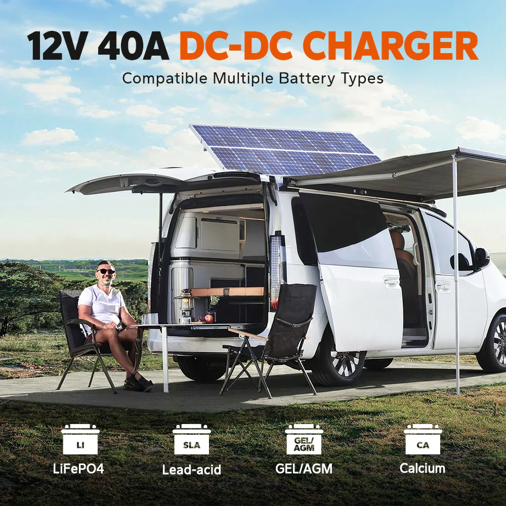 LiTime 12V 40A DC to DC Battery Charger with MPPT - Image 6