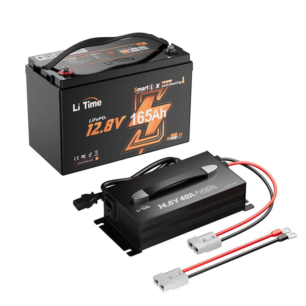 LiTime 12V 165Ah Smart Self Heating Lithium Battery for RV and Camping - Image 14