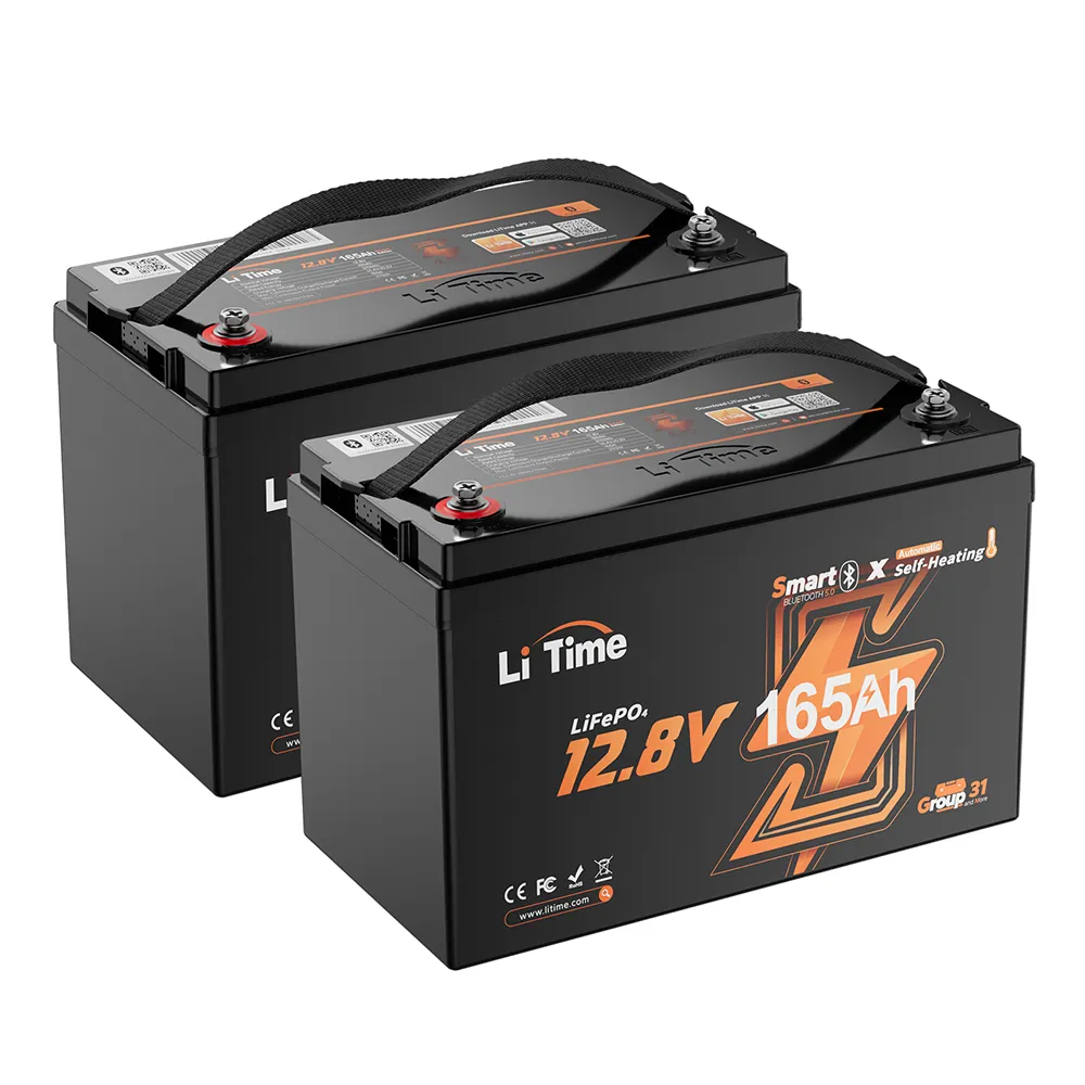 LiTime 12V 165Ah Smart Self Heating Lithium Battery for RV and Camping - Image 16