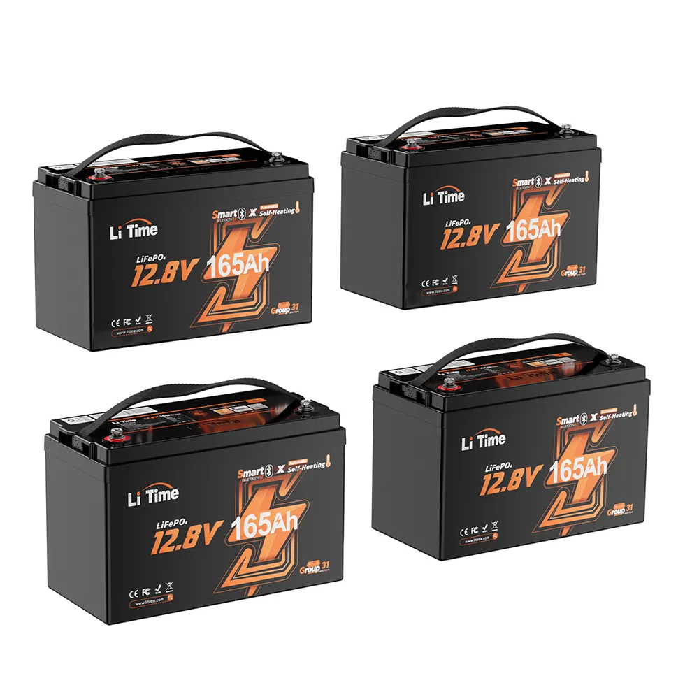 LiTime 12V 165Ah Smart Self Heating Lithium Battery for RV and Camping - Image 18