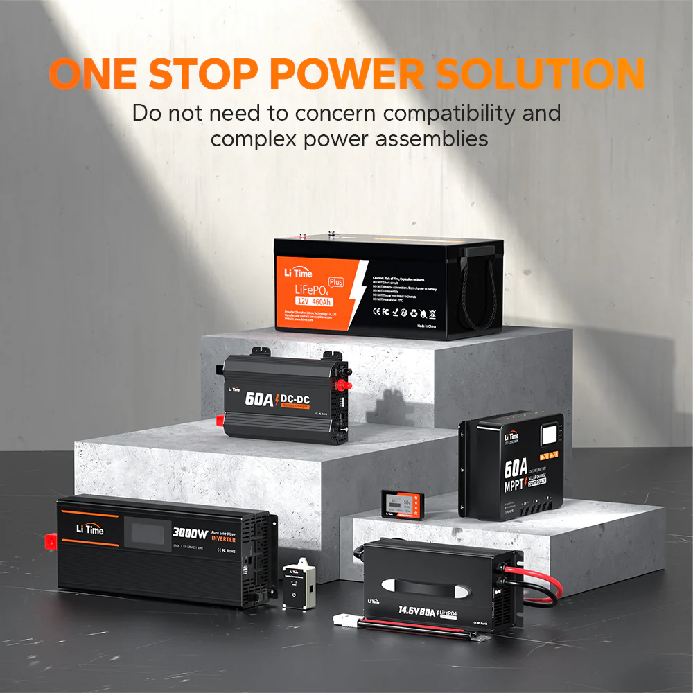 LiTime 12V 460Ah LiFePO4 Lithium Group 8D Battery | Large Lithium Battery - Image 11