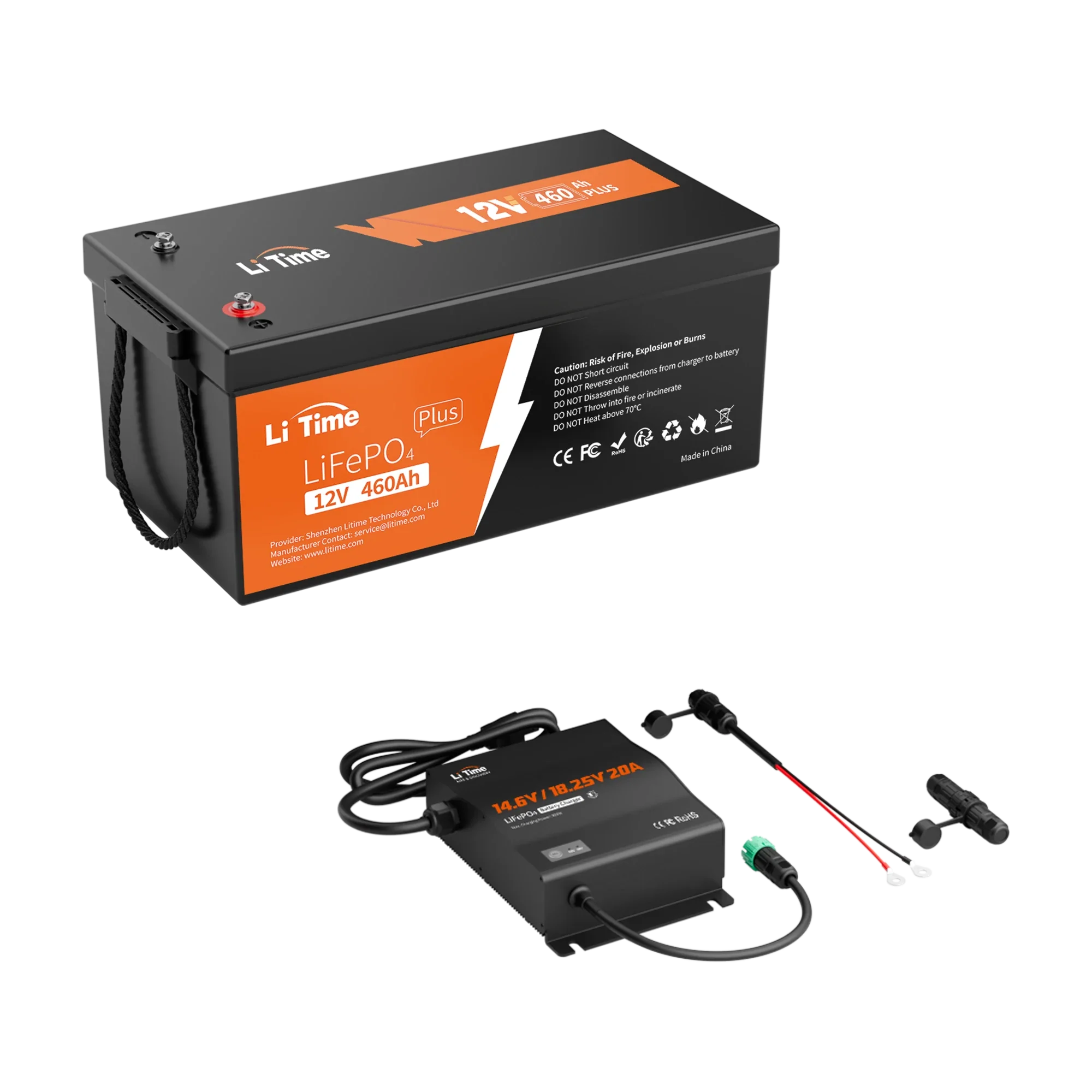 LiTime 12V 460Ah LiFePO4 Lithium Group 8D Battery | Large Lithium Battery - Image 16