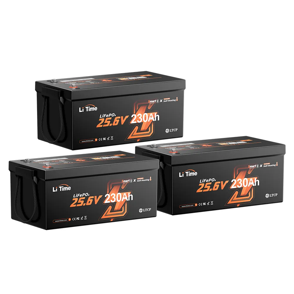 LiTime 24V 230Ah Smart Self Heating Lithium Battery for RV and Off-Grid - Image 14