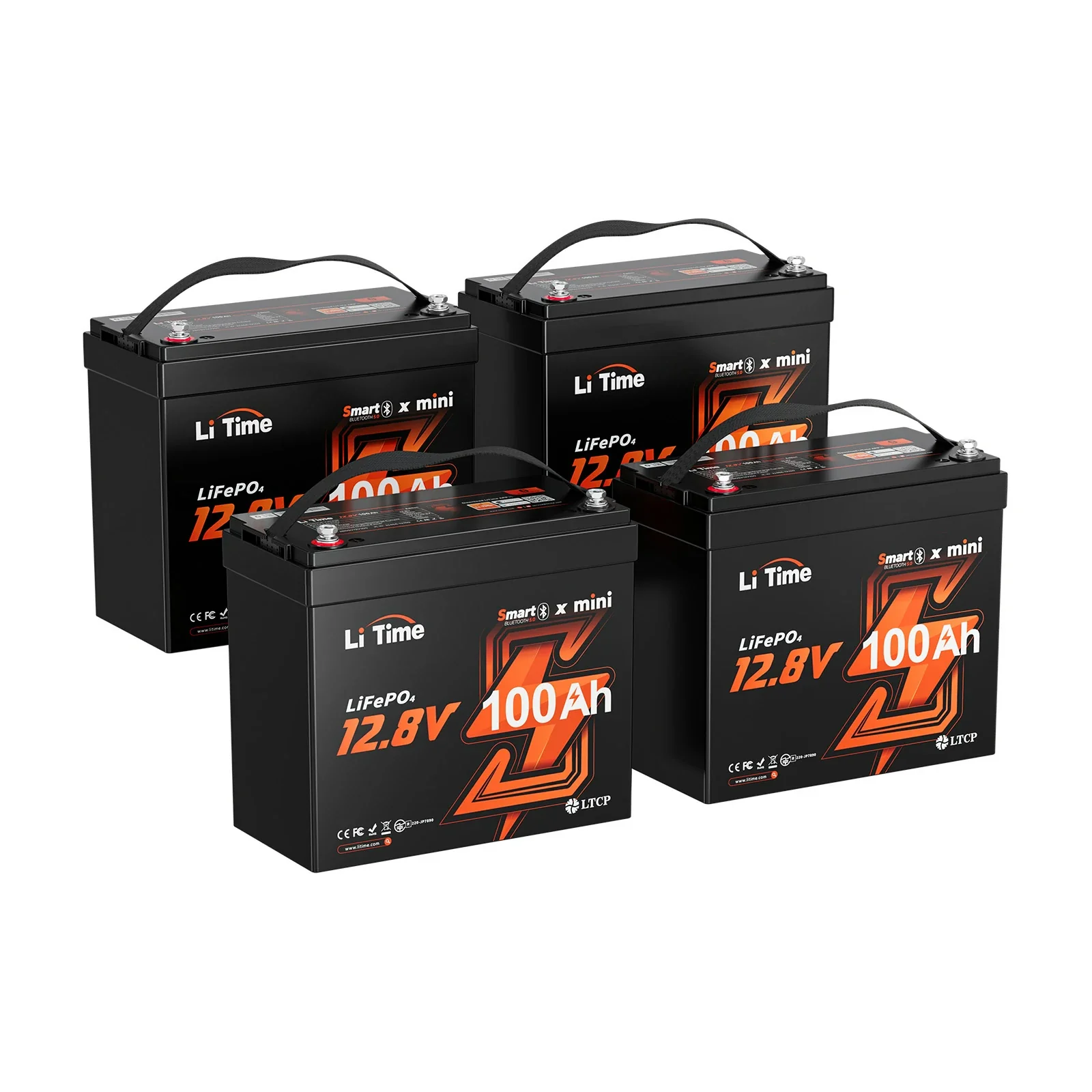 ✅Like New✅LiTime 12 Volt 100Ah Mini Smart - Small 12V Bluetooth Battery - Image 15