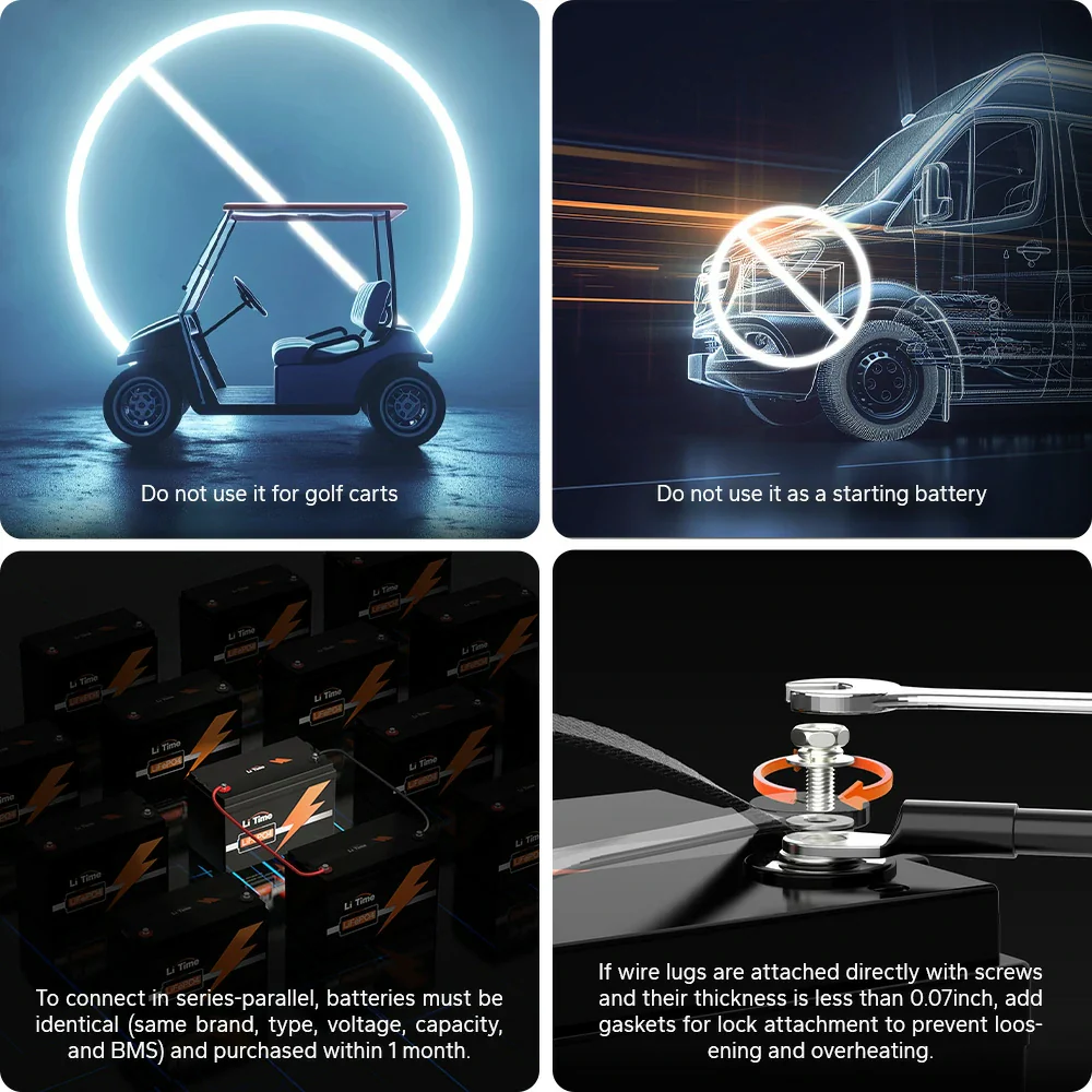 ✅Like New✅LiTime 12V 65Ah 22NF Lithium Battery for Trolling Motor, Heavy Duty Power Wheelchair, Mobility Scooter - Image 12