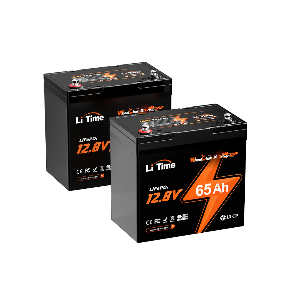 ✅Like New✅LiTime 12V 65Ah 22NF Lithium Battery for Trolling Motor, Heavy Duty Power Wheelchair, Mobility Scooter - Image 13