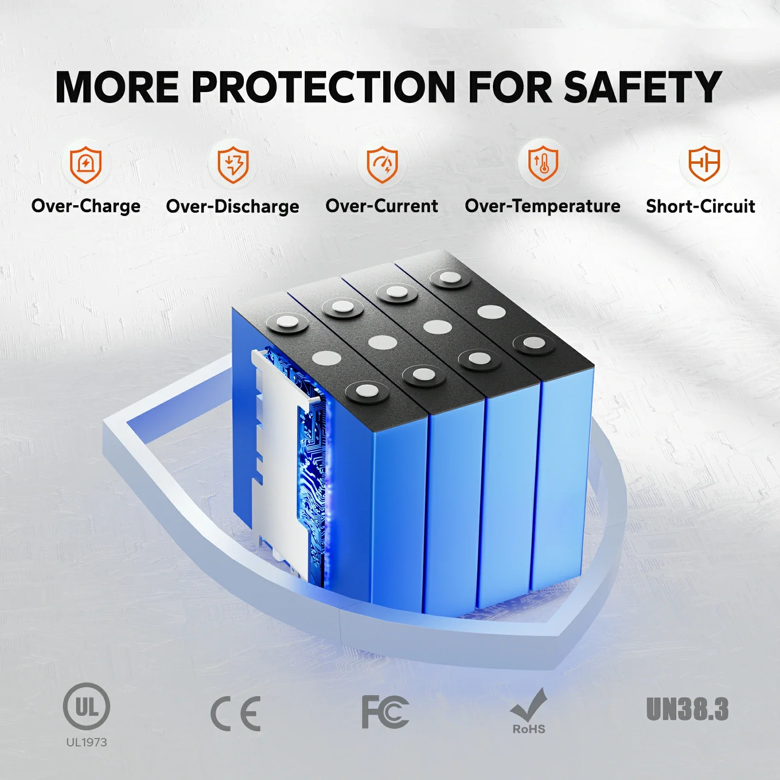 LiTime 12V 50Ah Lithium Battery for Marine, RV, Fish Finder - Image 5